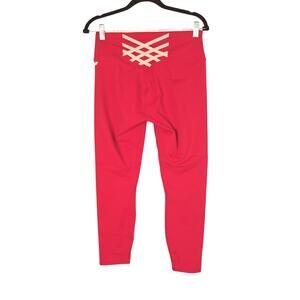 Fabletics Leggings Womens Large PowerHold High Rise Criss Cross Back Yoga Gym